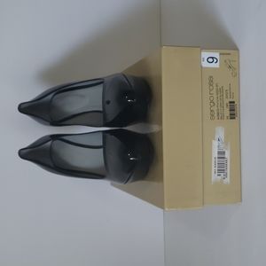 Brand New Sergio Rossi Black Patent Leather Platform Pump SZ 39 MSRP $730